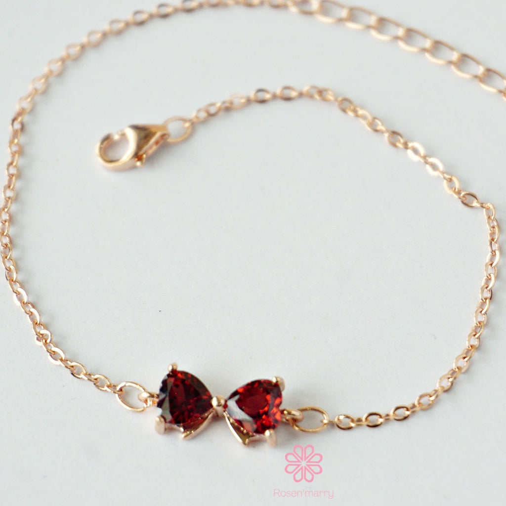 Natural Garnet Bracelet