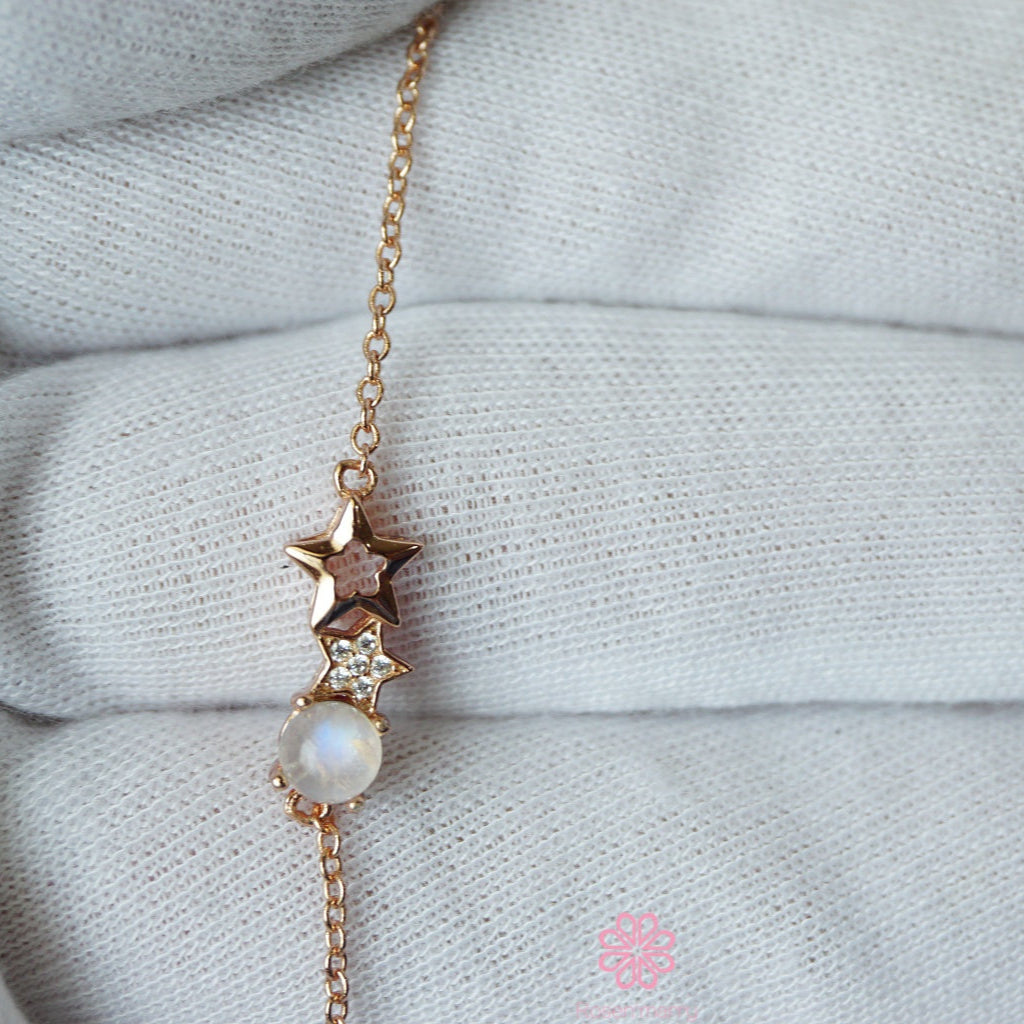 Natural Moonstone Bracelet