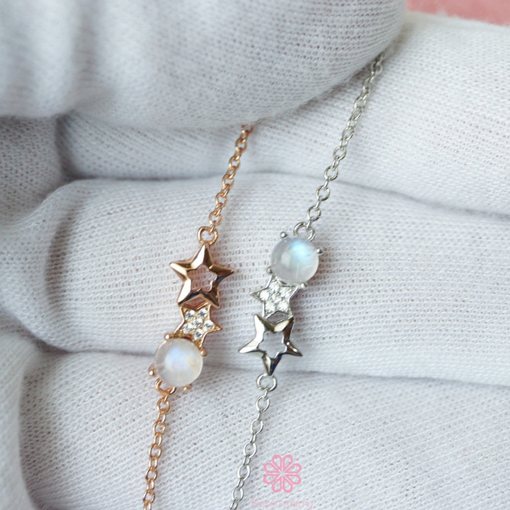 Natural Moonstone Bracelet