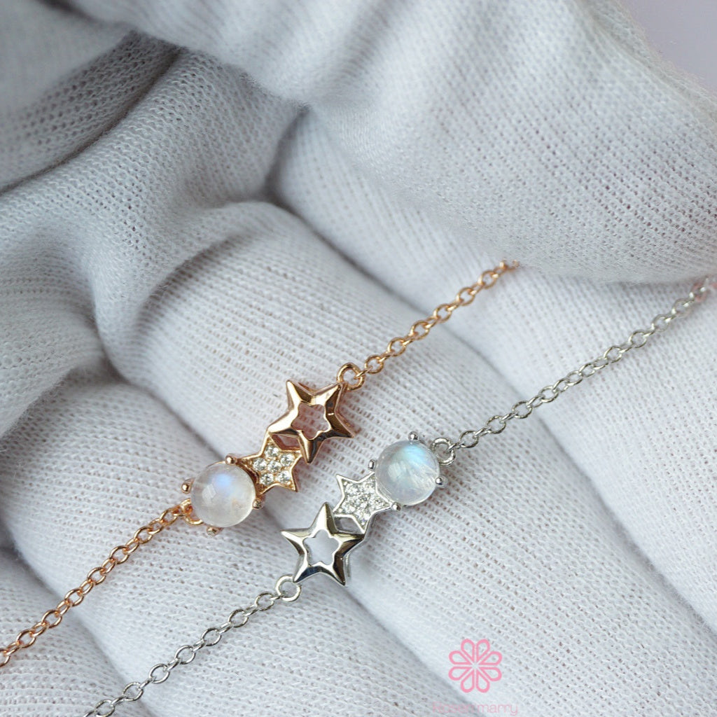 Natural Moonstone Bracelet