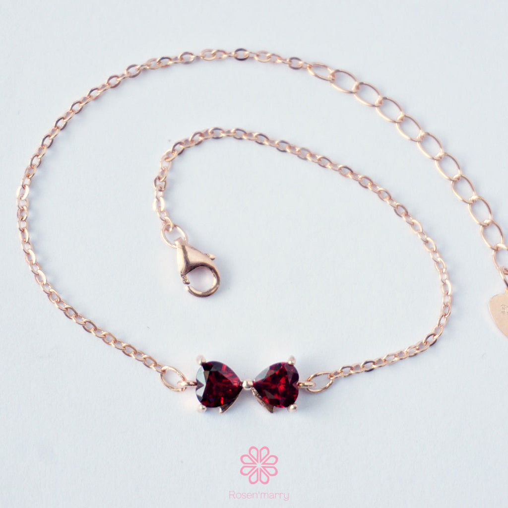 Natural Garnet Bracelet